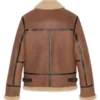 Light Brown Aviator Jacket
