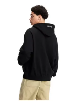 Black Essentials Hoodie