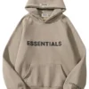 Brown Essentials Hoodie