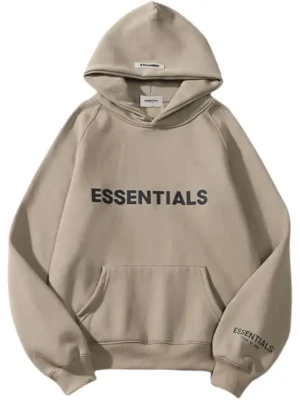 Brown Essentials Hoodie