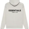Essentials Light Oatmeal Hoodie
