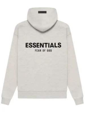 Essentials Light Oatmeal Hoodie