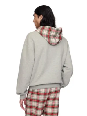 Gap Plaid Gray Sweatshirt