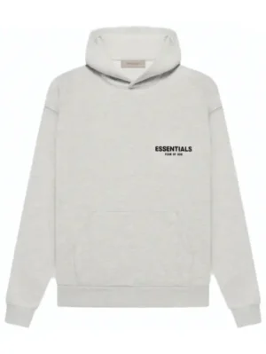 Light Oatmeal Essentials Hoodie