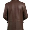 Men Leather Blazer