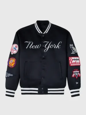 OVO x New Era Yankees Varsity Jacket