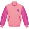 Pink Varsity Jacket