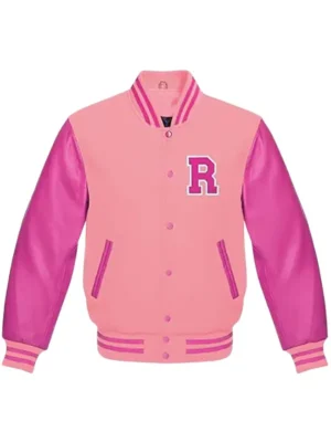 Pink Varsity Jacket