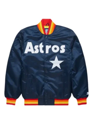 HOMAGE X Starter Astros Satin Jacket