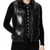Jenna Ortega Wednesday Addams S02 Puffer Vest
