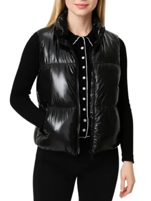 Jenna Ortega Wednesday Addams S02 Puffer Vest