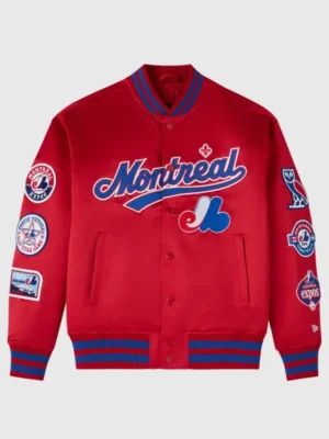 OVO x New Era Montreal Expos Varsity Jacket