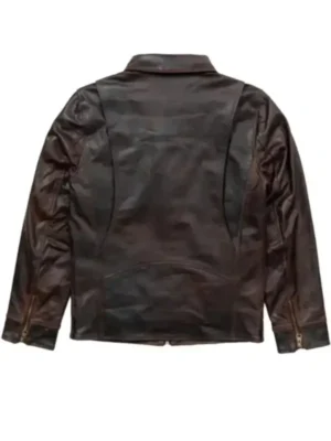 Legacy Brown Leather Jacket
