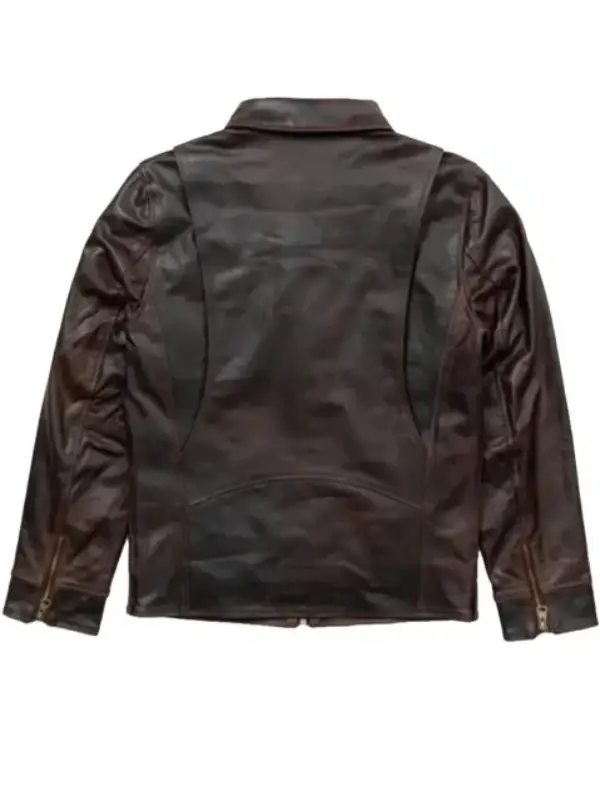 Legacy Brown Leather Jacket